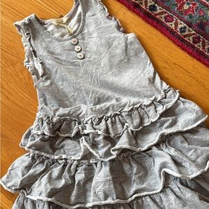 Matilda Jane Gray Ruffle Dress